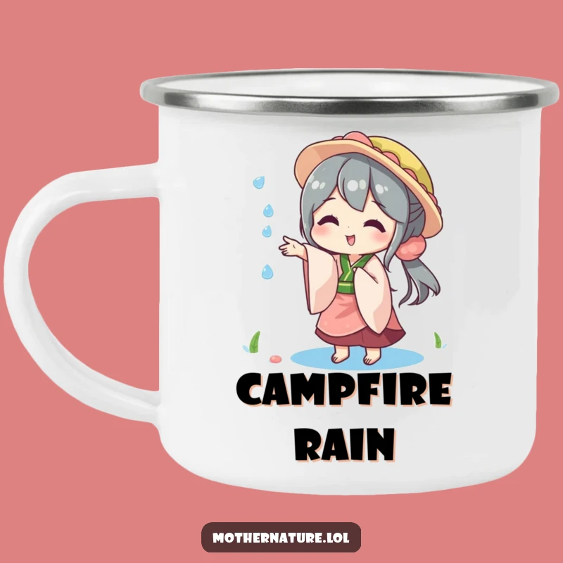 Funny Playful Mother Nature Camping Mug, Whimsical & Durable Outdoor Gear