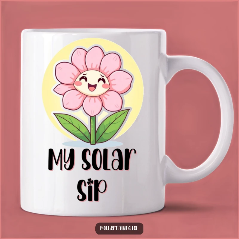 Funny Flower Sunshine Mug: Happy Petals for a Hilarious Gift