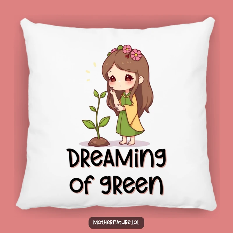 Mother Nature Pillow: Cozy Up with Gentle Nurturing, Comforting Gift