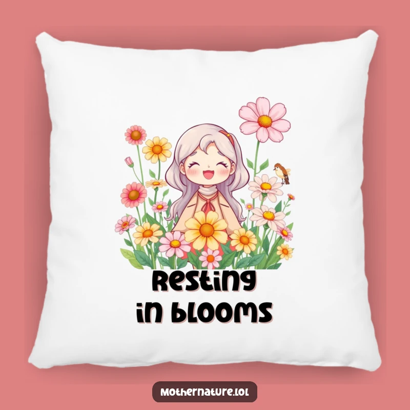 Mother Nature Pillow: Cozy Up with Nature's Charm, Delightful Gift