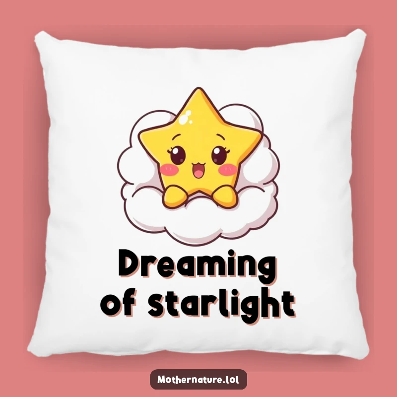 Soft Funny Surprised Star Pillow - Cozy Peekaboo Cloud Gift