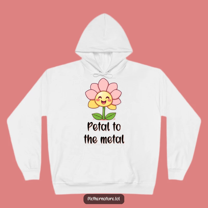 Cozy Funny Giggling Flower Hoodie - Warm & Cheerful Surprise Gift
