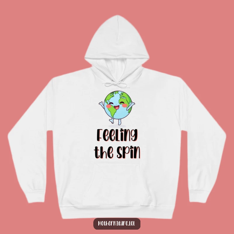 Funny Earth Dancing Hoodie: Joyful Character Comfort, Perfect Funny Gift