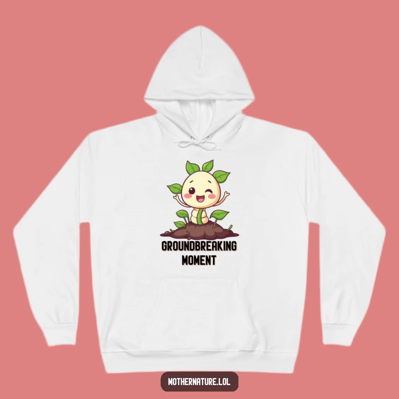 Cozy Funny Seedling Hoodie: Warm & Hilarious Sprouting Gift