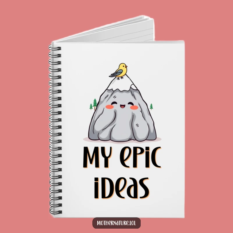 Funny Mountain Shrug Notebook: Hilarious Journal for Relaxed Thoughts & Adventures!