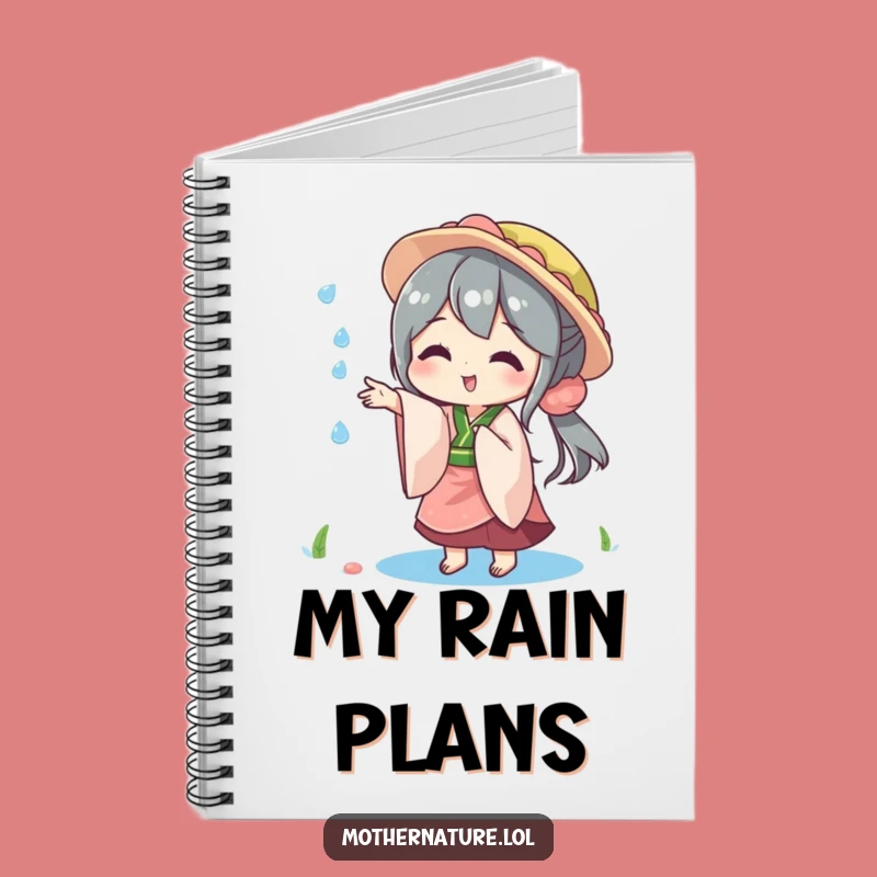 Funny Playful Mother Nature Notebook, Journal for Whimsical Ideas