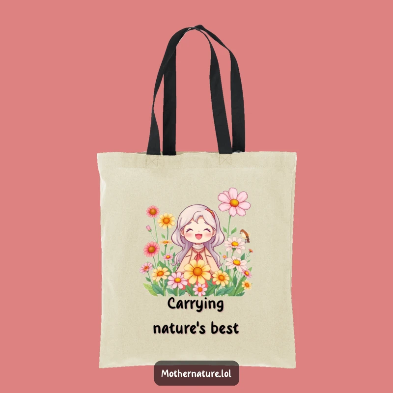 Mother Nature Tote Bag: Carry Nature's Beauty, Practical Gift